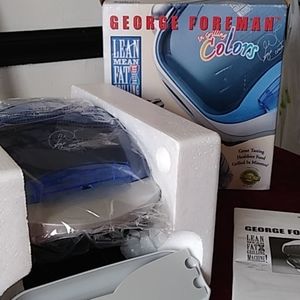 Lean mean fat grilling machine